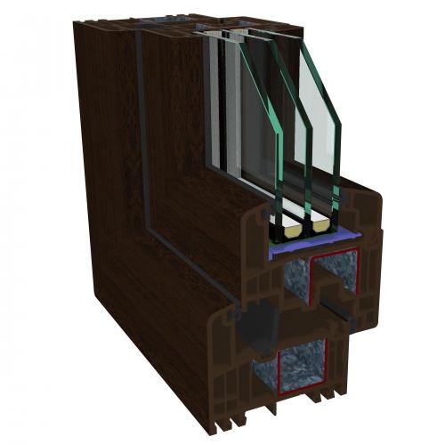 Wg 6002-6705x6003-6705x6136 EicheDunkel s 77172